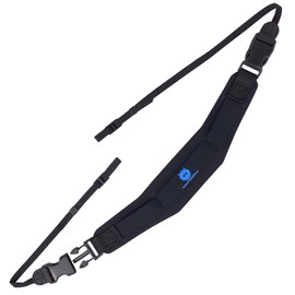 Pig Iron MAX Camera and Binocular Strap. Weight Reducing Neoprene Comfort Strap with Quick Release Connectors. Reduces Neck and Shoulder Ache. Universal Sling Fit for Mirrorless and DSLR Cameras.