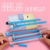Muiyaneq 30Pcs Cute Cartoon Gel Black Ink Pens,Random Kawaii Writing