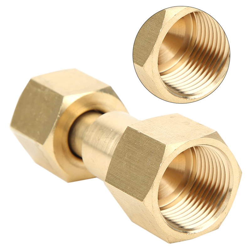 CGA-320 to CGA-580 Cylinder Adapter Carbon Dioxide Tank to Argon