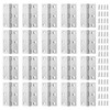 LEXININ 20 PCS 3 Inch Door Hinges, 75mm Stainless Steel
