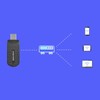 USB WiFi Adapter USB3.0 AX1800Mbps 2.4GHz 5Ghz High Gain Antenna
