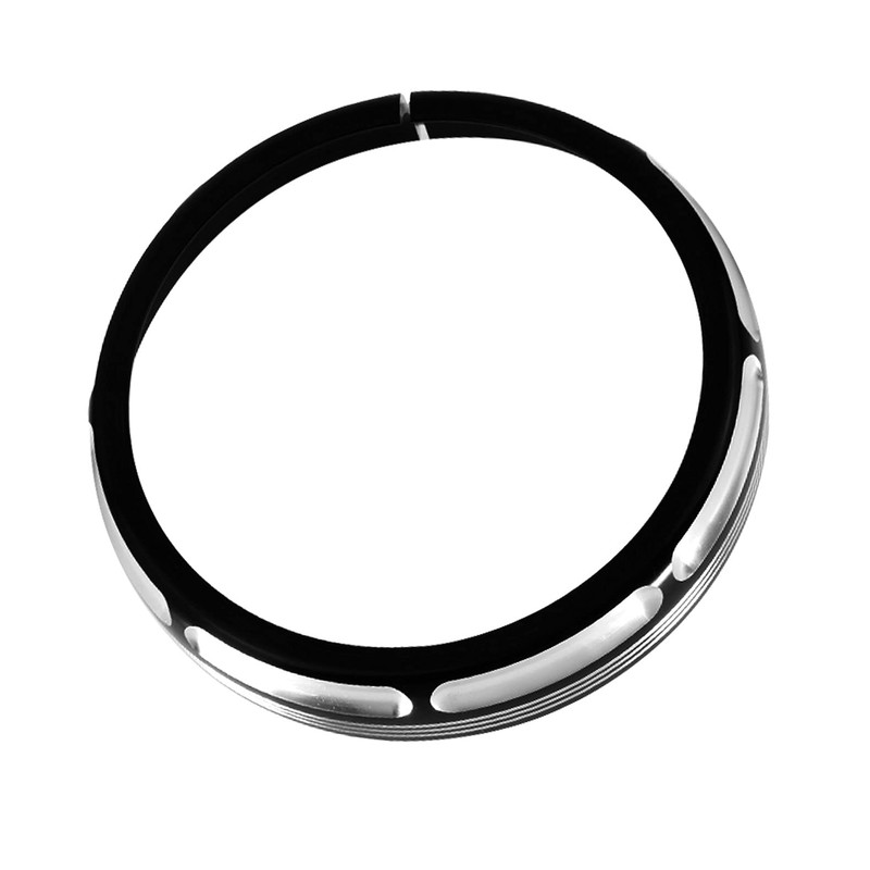 Rebacker Motorcycle 7" Headlight Trim Ring Headlight Cover for Harley