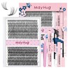 Mayhug Lash Extension Kit 280 pcs Clusters Eyelash Extension Kit,
