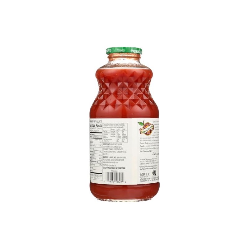 Knudsen Organic Tomato Juice, 32 Ounce - 6 per case.