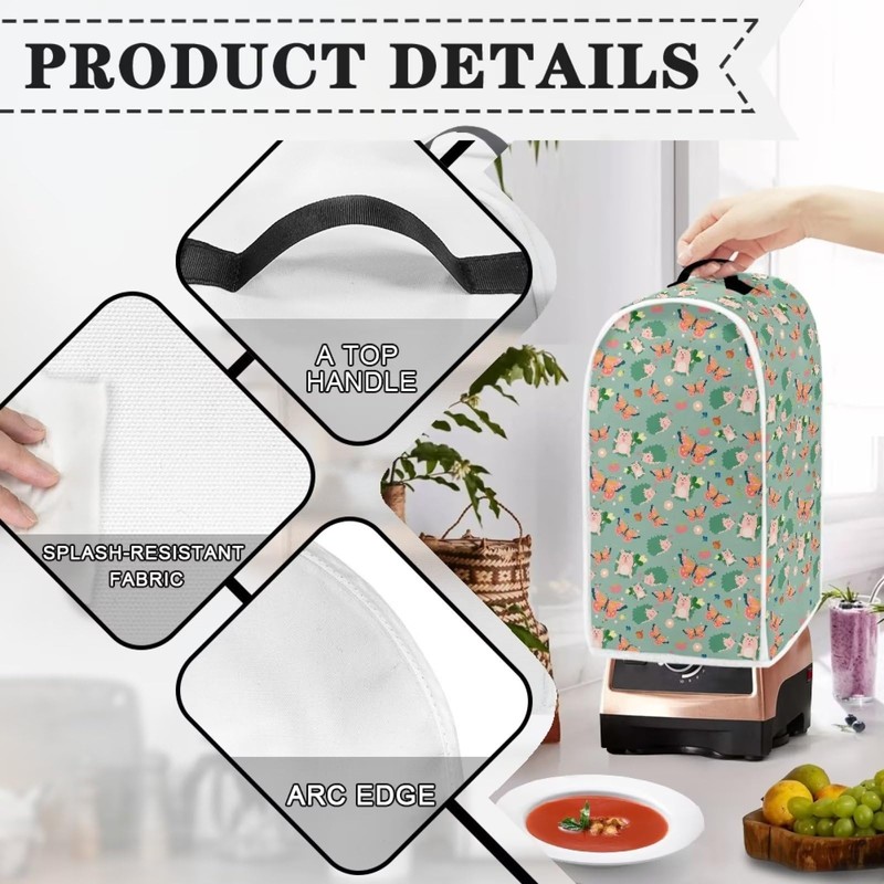Poceacles Blender Covers for Kitchen Compatible with Food Blender, Food