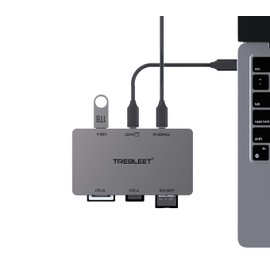 6 in 1 Card Reader for CFexpress Type B, CFexpress Type A, SDXC UHS-II, Micro SD/SD Cards, with USB-A Port 10Gbps