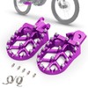 IUVWISN Wider Footpegs CNC for Surron LBX/E-Ride Pro SS/SR/S, Dirt