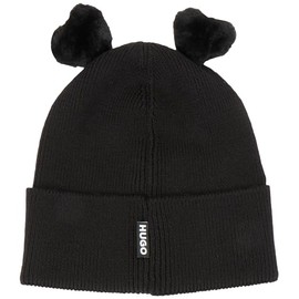 HUGO Women's Sadie_hat Beanie, Black 1