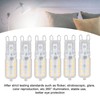 6pcs G9 LED Bulb 5W Transparent Cover 22LED Dimmable G9