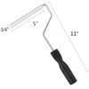 Fiberglass Roller Tools Kit, 4pcs Fiberglass Resin Laminating Bubble Roller