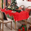 2 Pack Christmas Plastic Tablecloths 54 X 108inch Xmas Tree