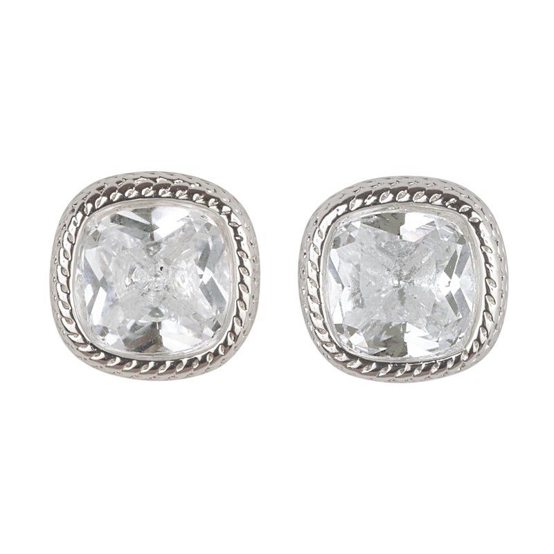 LuckyLy Aretes Mujer Plata con Zirconia Cúbica – Joyería y
