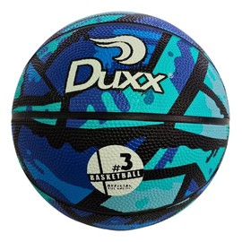 Balón De Basquetbol Flow Duxx 3 Hule Flow Azules