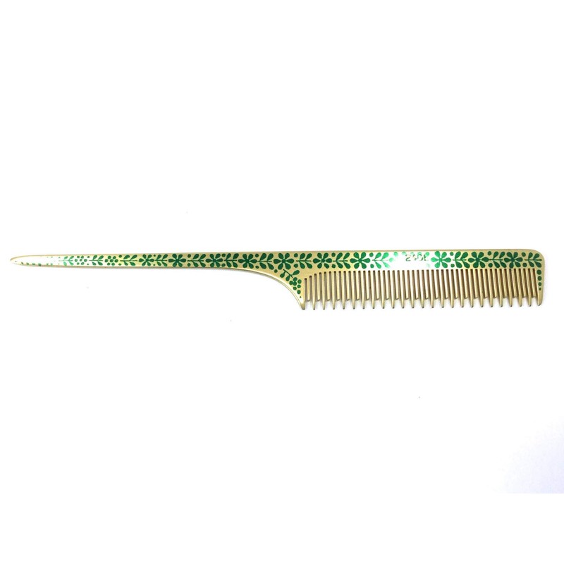 Swedish Crown Aluminium Comb, Professional Backing Comb, 21 cm, Anti-Static,