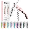 HYZ 2-Pack Wine Opener Waiter Corkscrew, Professional Wine Key for