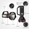 Rechargeable Spotlight Flashlight, High Lumens Handheld Spotlight,LED Searchlight with Shoulder