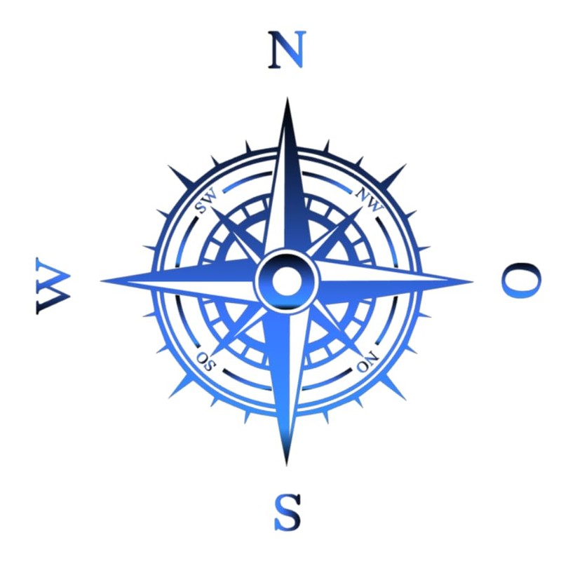 Generisch Compass Sticker for Outdoor and Indoor (RPT 53) (9