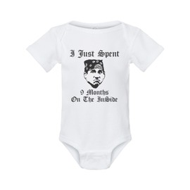 Freedomtees Bodysuit I just spent 9 months on the inside Baby Bodysuit,Shirt, Newborn gift,Office
