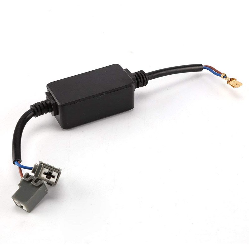 2x H1 LED Headlight Canbus Error Free Warning Resistor Decoders,
