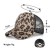Ruicheng Ponytail Cap Women's Summer Mesh Baseball Cap Baseball Cap