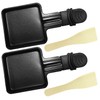 2pcs Cheese baking pan, 2pcs Kitchen Wooden shovel, non-stick coated