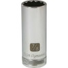 Dynamic Tools D015628 1/2" Drive 12 Point SAE Socket with