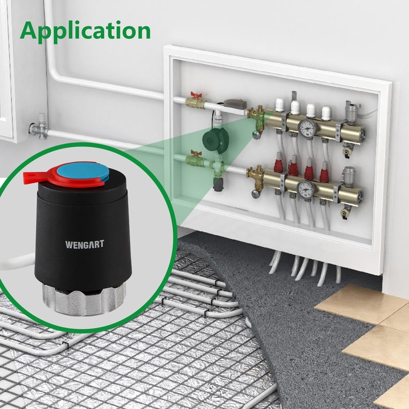 Wengart Thermoelectric Actuator WG2213, Normally Closed AC230V M30 x 1.5