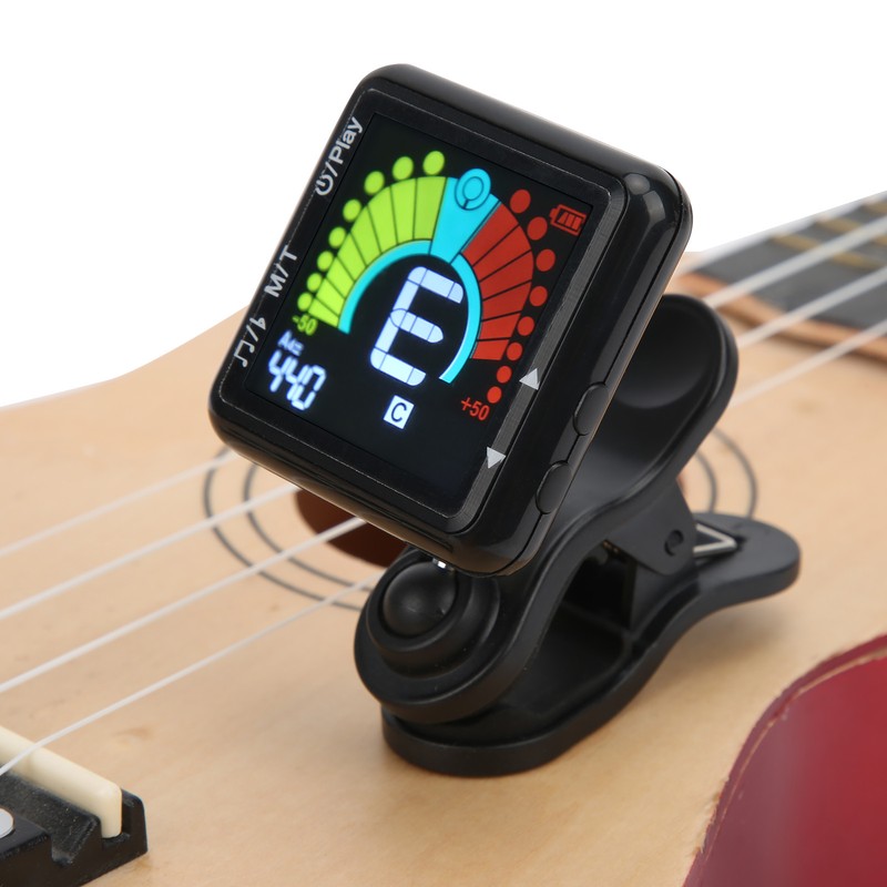 Metronome Tuner Clipon Rechargeable 2 in 1 Multifunctional String Instrument