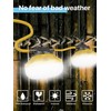 HYPERLITE Construction String Lights: 50FT 5 Bulbs Work Lights with