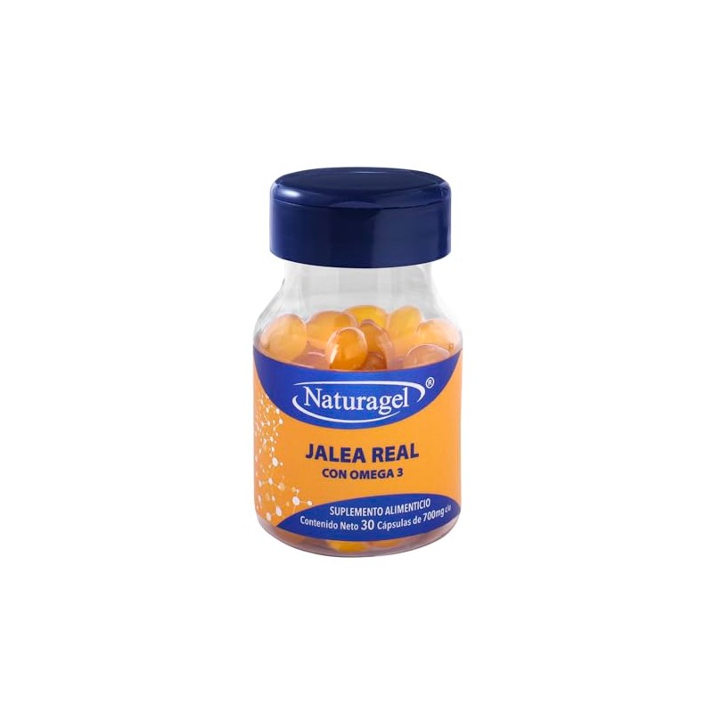 Jalea Real Jalea Real con Omega 3 30 Capsulas SoftGels
