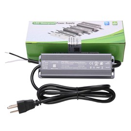 CATIYA 24V 100W LED Driver Transformer, IP67 Waterproof Constant Voltage Power Supply for LED Landscape Lighting