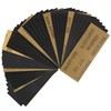 42 PCS Profi Schleifpapier Set, Trocken und Nass Sandpapier, 400