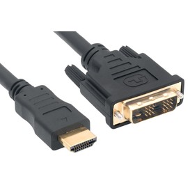 Cable Leader HDMI to DVI-D Single Link Male to Male Cable 25 Feet