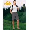 Mapamyumco Men's Hiking Shorts Quick Dry Lightweight Cargo Shorts Stretch