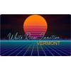 White River Junction Vermont 4 X 2.25-Inch Vinyl Decal Stiker