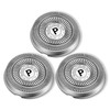 Phisco Waterproof Replacement Blades for Electric Electric Razors - Compatible