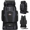 Mochila Senderismo 80L Impermeable para Hombre y Mujer