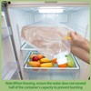 LECEHIVO 40 Pcs 1.3 Gallon Collapsible Water Storage Bag with