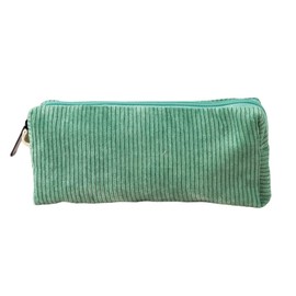NIHUIFA Multifunctional Pen Bag Corduroy Pencil Pouches Zippered Pen Case Big Capacity Pen Pouches Stationery Bag for Student