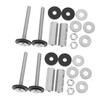 Gadpiparty 4pcs Toilet Tank Screw Durable Fixing Bolts with Washers