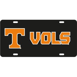 Decorvo College License Plate Acrylic Tag - Car Truck Accessory (Tennessee)