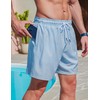 2 Pack: Men's 7" Swim Trunks with Compression Liner, Quick