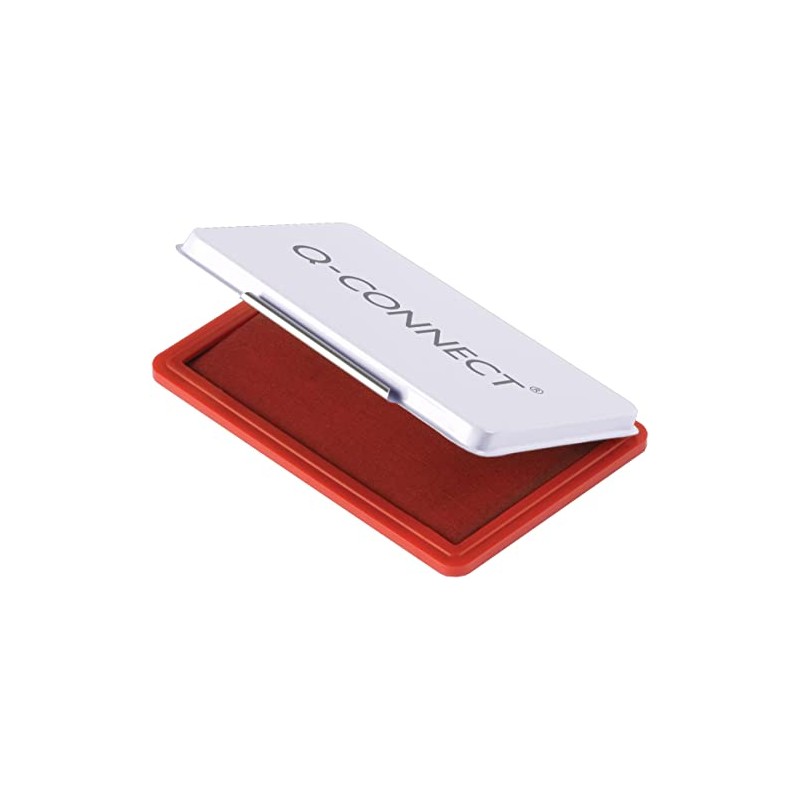 Q-Connect Medium Stamp Pad Red