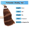 Atatoray Pre Stretched Braiding Hair 30# Yaki Straight 26inch 8