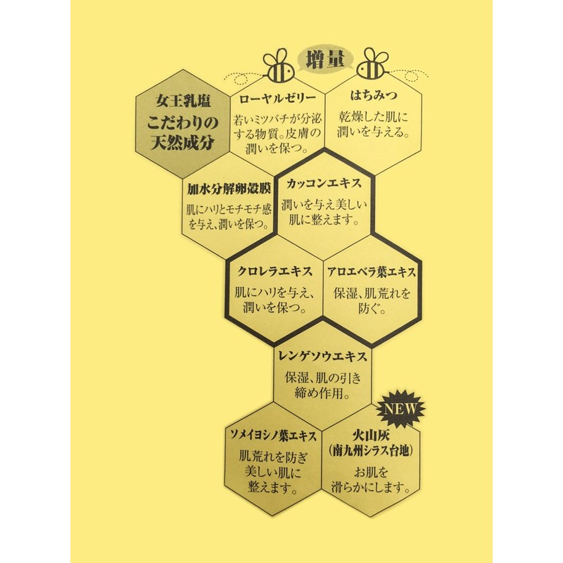 Shimotori Bee Garden Lower Bird Queen Milk Salt α Massage