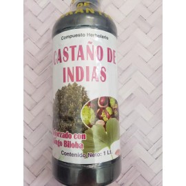 castano de india Tonico Castano de Indias  - Gingo Biloba / 100% Natural 1 litro