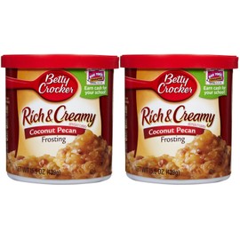 Betty Crocker Rich & Creamy Frosting - Coconut Pecan - 14.5 oz - 2 pk