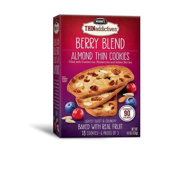 Nonni's THINaddictives Berry Blend Almond Thin Cookies