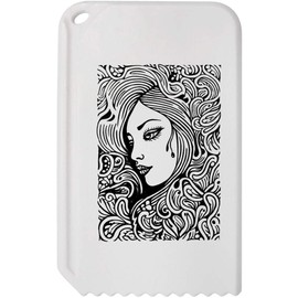 Azeeda 'Untamed Hair' Plastic Ice Scraper (IC00032989)