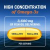 pslalae Triple Strength Omega 3 Fish Oil - For Heart